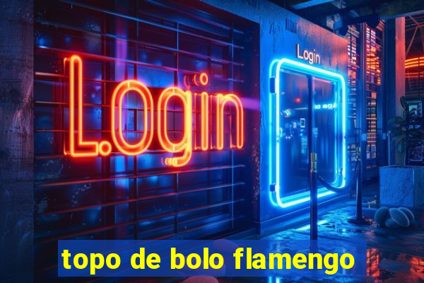 topo de bolo flamengo